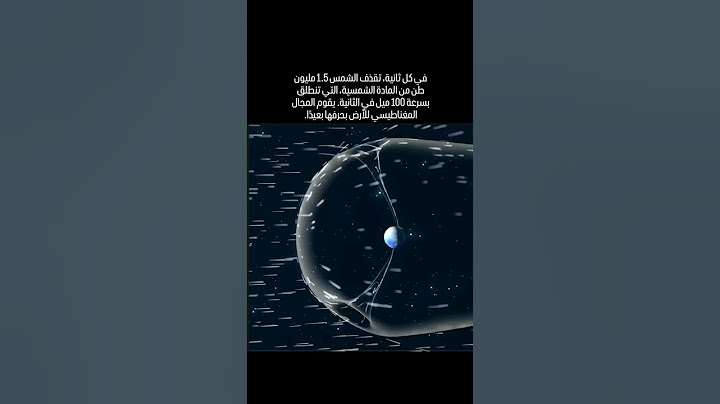 المجال المغناطيسي للأرض    #الأرض #الفضاء #علوم #معلومات_سريعة #مغناطيس