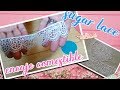 ENCAJE COMESTIBLE O SUGAR LACE... RECETA CASERA ...