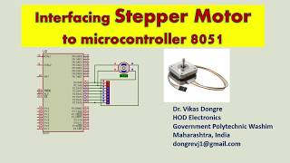 Full STEPPER MOTOR Interfacing with 8051 Guide