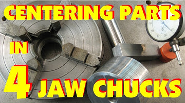 CENTERING A FOUR JAW CHUCK (HOW TO) FOR DIFFERENT SHAPES OF STOCK, QUICKLY & ACCURATELY MARC LECUYER