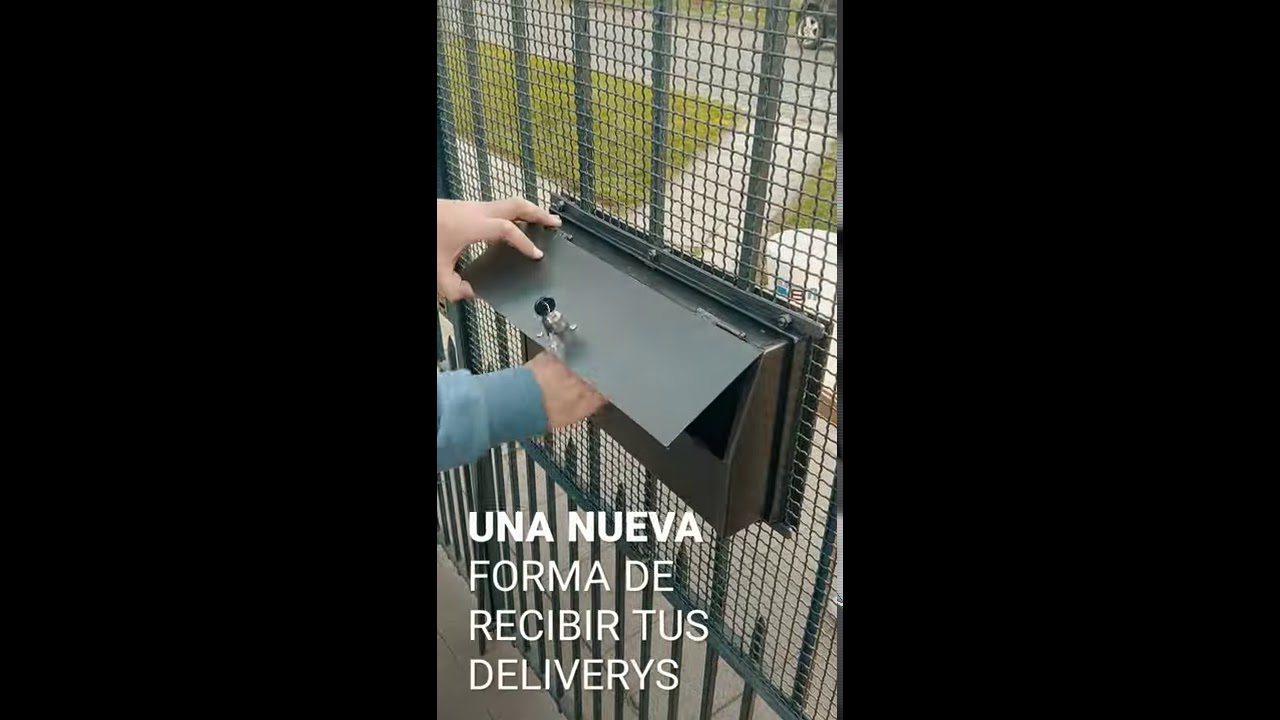 Buzon de cartas para rejas sale