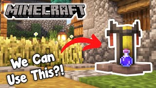 How to Craft and Use Brewing Stand in Minecraft | Tutorial