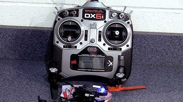 Blade 180QX Camera and Spektrum DX6i Transmitter Setup Tutorial