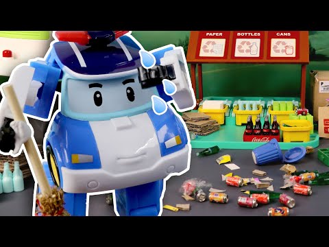 The Cleany ‘s Cleaning <strong>Song</strong> - Toy Ver. | Nursery Rhymes | Songs for <strong>Children</strong> | Robocar POLI TV