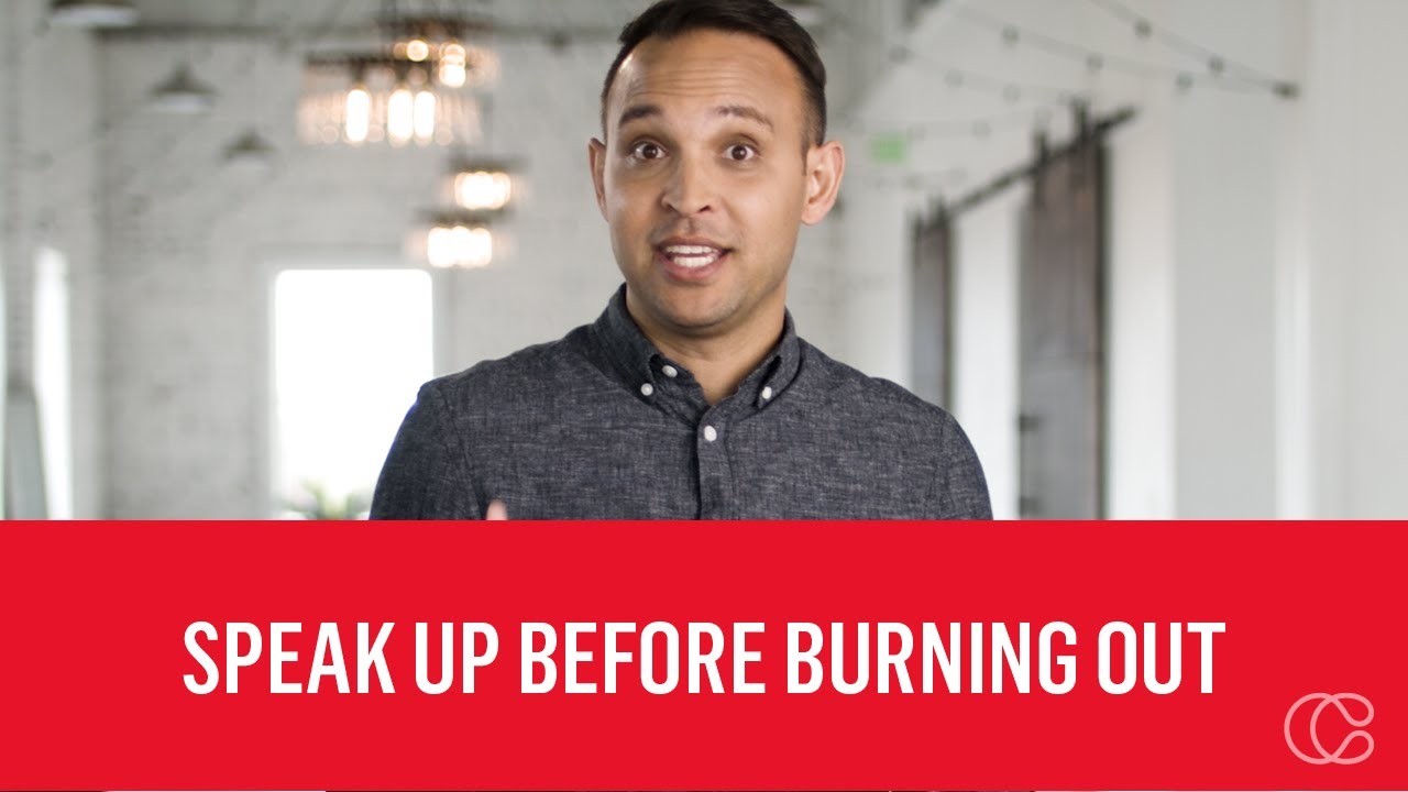 How to Speak Up Before You Burn Out - YouTube