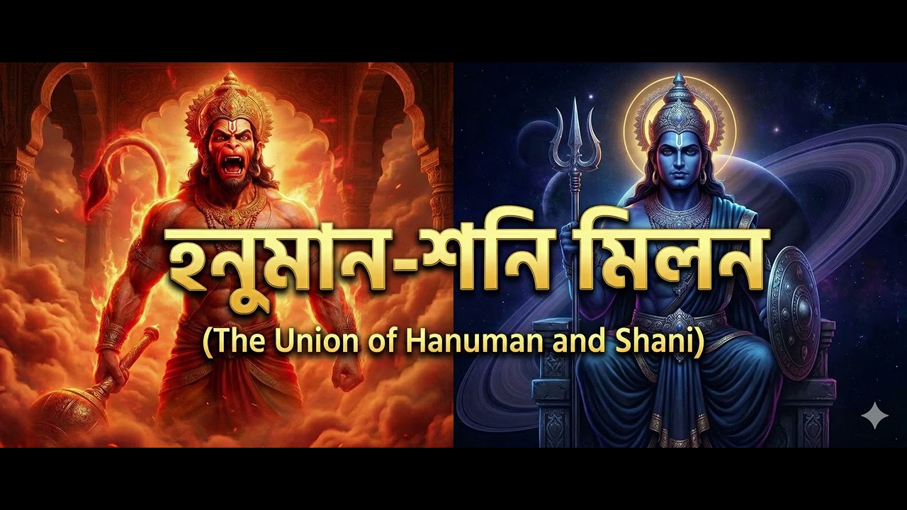 হনুমান শনি মিলন The Union of Hanuman and Shani