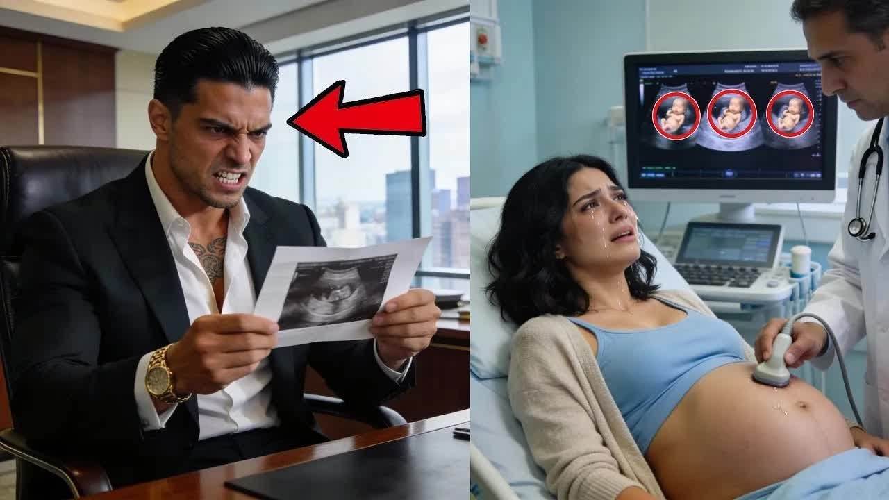 Sie Ging In Der 6  Woche Zur Abtreibung – Unwissend, Dass Sie Die Drillinge Des Mafiabosses Trug