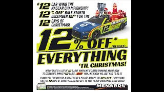 Menards Weekly Ad December 12 – December 25, 2023
