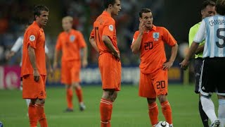 PES 6 PC World Cup 2006 Group C 1er Journée Pays Bas vs Argentine 4-0