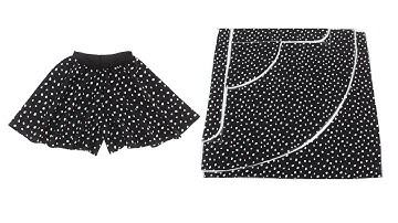 Very Easy Flare Shorts Cutting and Sewing - DIY Easy Skirt Shorts / Circular Shorts