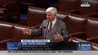 Larson Tax Floor Speech 11 15 17