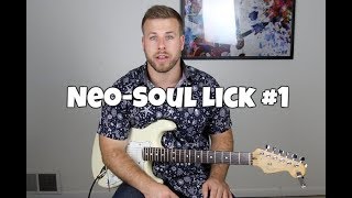 Neo-Soul Lick #1 chords