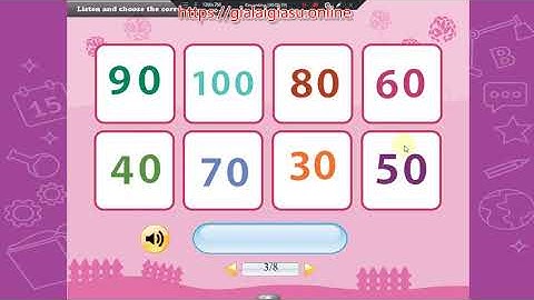 Theme 1 Numbers – Lesson 3   i-learn Smart Start 4 (https://gialaigiasu.online - Tiếng Anh lớp 4)