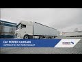 Handlingsvideo S.CS POWER CURTAIN zertifiziert für den Reifentransport - Schmitz Cargobull [deutsch]