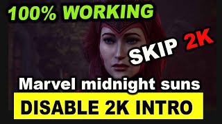 No, seriously, you should disable the 2K Launcher for Marvel's Midnight Suns