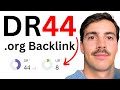 How i build dr44 org dofollow seo backlinks