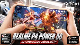 Realme P4 Power test game Genshin Impact Max Graphics