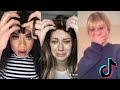 Chicas cortando flequillo TikTok Recopilación | Tik Tok 2020