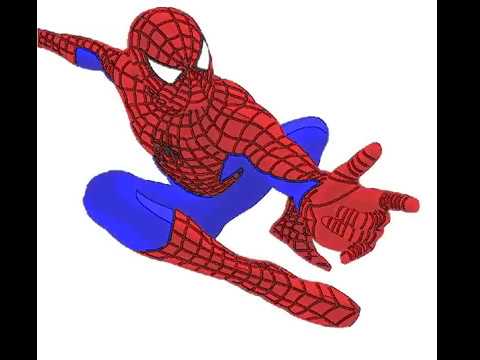 draw-spiderman