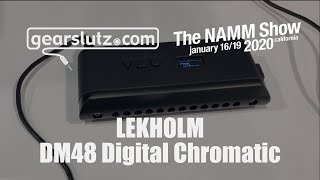 Lekholm DM48 Digital Chromatic Harmonica - Gearslutz @ NAMM 2020