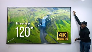 The MASSIVE 120 Inch Laser TV - Is it good? by Fisayo Fosudo 36,107 views 7 months ago 9 minutes, 22 seconds