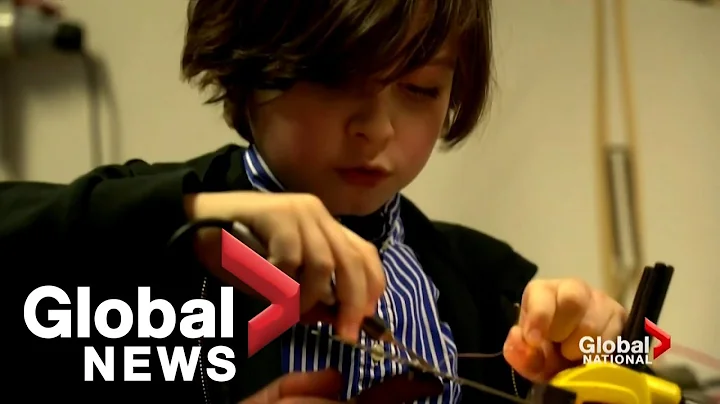 Child prodigy from Amsterdam graduating from unive...