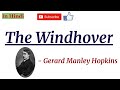 The windhover by gerard manley hopkins  summary and line by line explanation in hindi