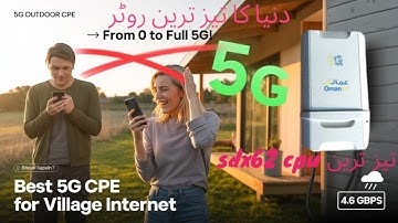 FiberHome OWA500N Real Speed Test 🚀 Best 5G CPE for Villages & Poor Coverage!