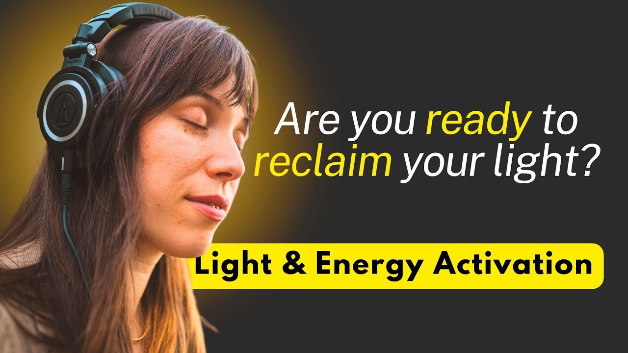 🎧 Release The Past & Reclaim Your Quantum Light & Power Here and NOW | Light Language Activation ✨