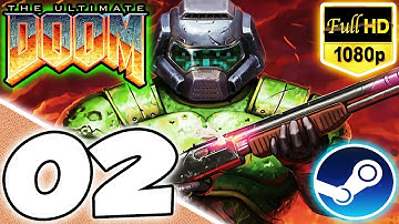 The Ultimate Doom 100% Walkthrough (Ultra-Violence, Pistol Start) Episode 2: The Shores of Hell (HD)