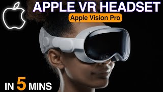 Apple VR Headset (Everything You Need to Know About Apple Vision Pro in 5 minutes)
