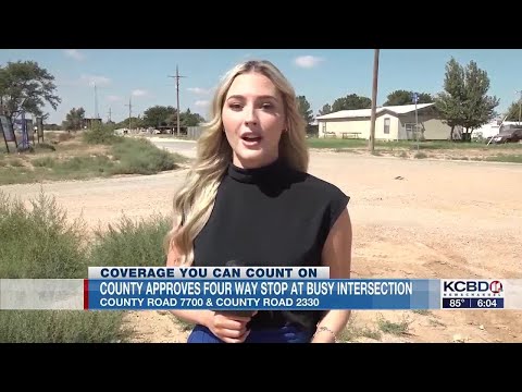 4-way stop signs to be added at intersection near Lubbock-Cooper Middle School, South Elementary
For more Local News from KCBD:  https://www.kcbd.com/
For more YouTube Content: https://www.youtube.com/channel/UC17gluxscT-K2IJG2oxz4uA 4-way stop signs to be added at intersection near Lubbock-Cooper Middle School, South Elementary
