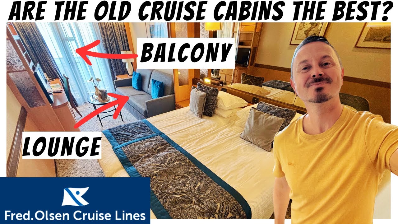 Fred Olsen Borealis Junior Balcony Suite - a 28 year old cabin tour & review 