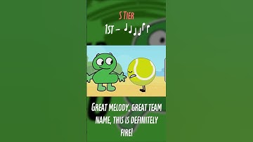 My TOP 3 BEST TPOT Team Jingles #shorts #bfdi #tpot