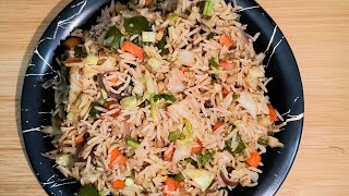 Restaurant style Veg fried rice। फ्राइड राइस#Quick lunchbox#mykitchen