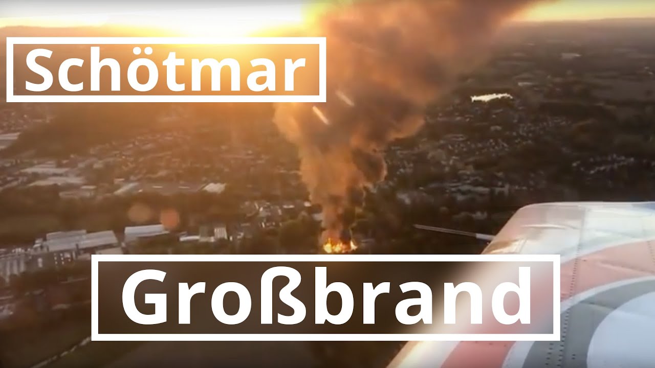 Großbrand in Schötmar am 21. September