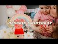 Prep pour la fte dhendrix 2 ans    peppa pig thematique  vlog fvrier 2024