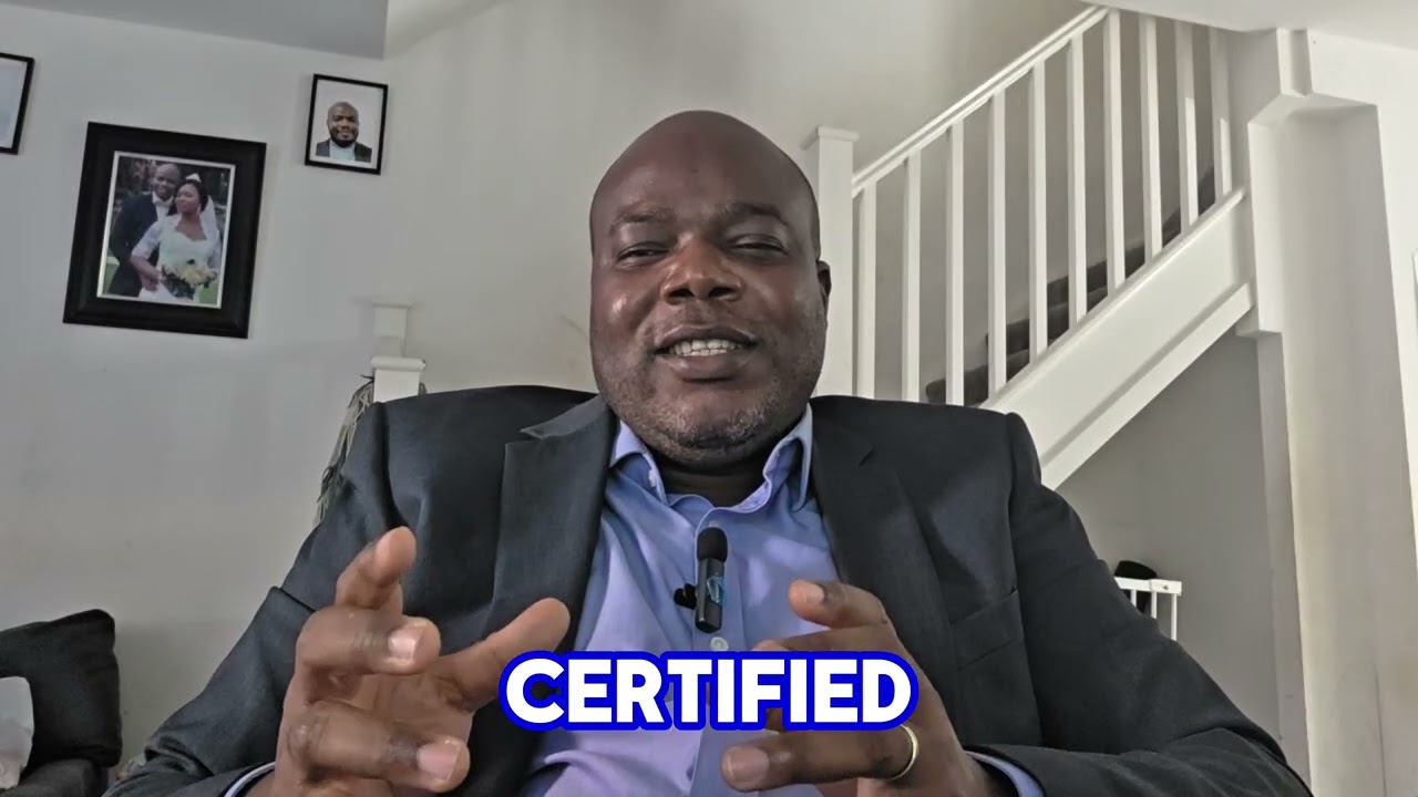 Ephraim Unuigbe explaining church digital transformation systems