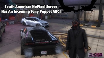 Tony’s Becoming A Puppet On The SA NoPixel Server! (Tony Reacts) | NoPixel WL GTARP