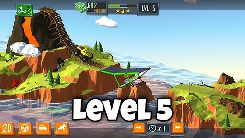 BUILD A BRIDGE LEVEL 5 (3 STAR)