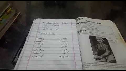 Class:9th | English | Unit#12 | Topic: Three Days to See (passage#8,9) | WSS E-Learning