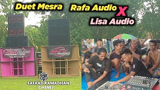 Akhirnya Cek Sound Di Pertemukan Disini Rafa Audio Feat Lisa Audio