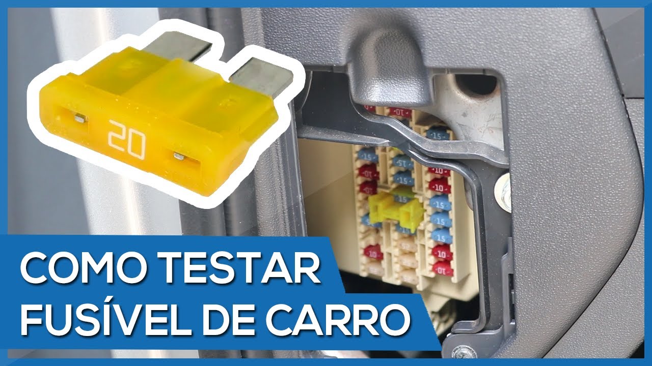 Como testar o FUSÍVEL do CARRO com Multímetro - YouTube