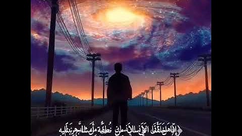 القارئ الشيخ فارس عباد / سوره الإنسان