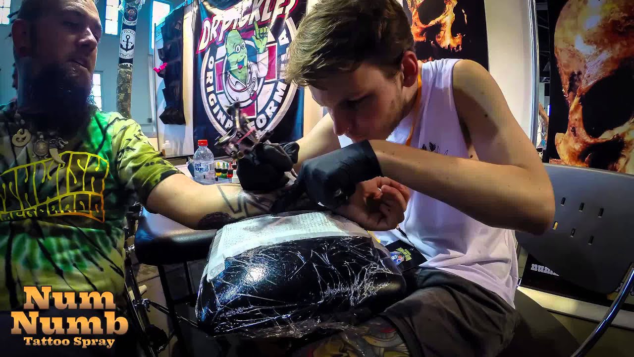 NumNumb Tattoo Spray Time Delay Jack Kidd