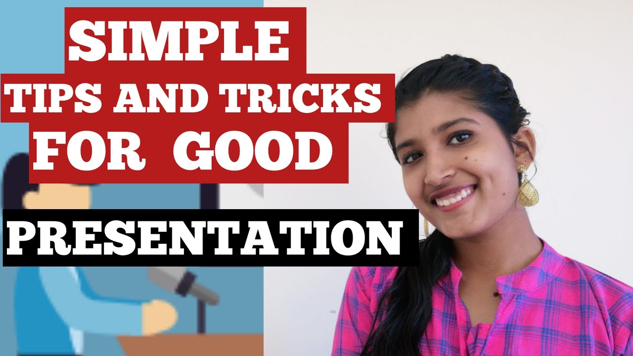 how to give a good presentation in college