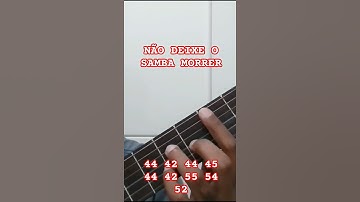 Thumbnail of Não deixe o samba morrer - Baixaria #samba #alcione #marcioangeloviolao