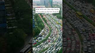 Cyber City Traffic  shorts youtube ytshorts gurgaon trending viral