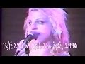 Capture de la vidéo Hole - Live At Club Lingerie 10/10/1990 (Full Show)