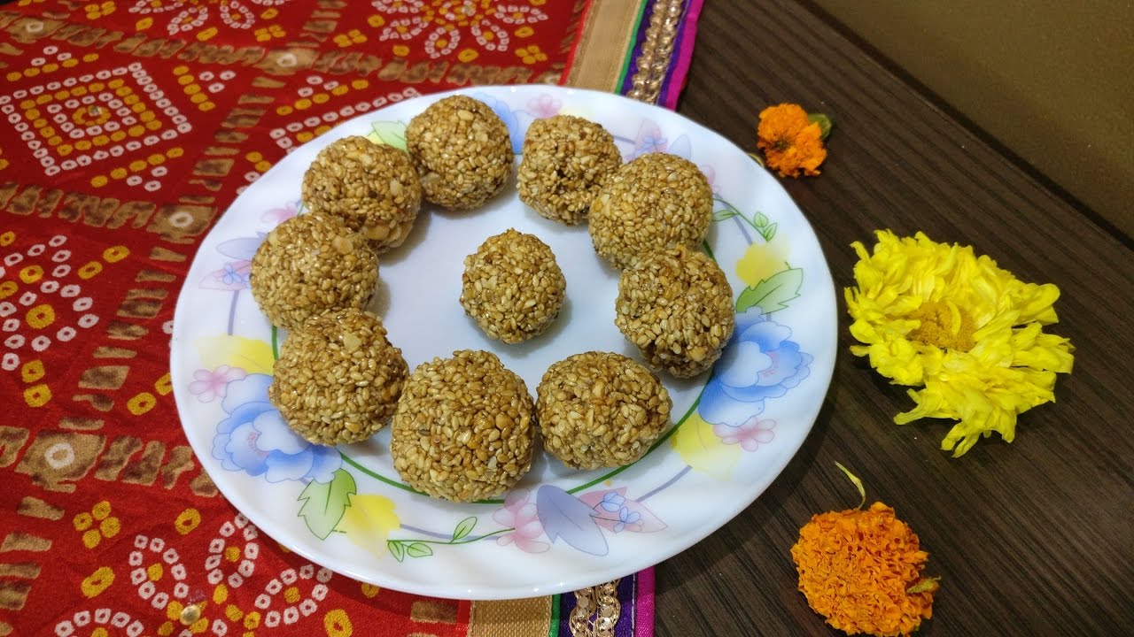Til Ladoo | 3 Ingredient Healthy Indian Sweet Sesame Balls ... Til Ladoo | 3 Ingredient Healthy Indian Sweet Sesame Balls ...